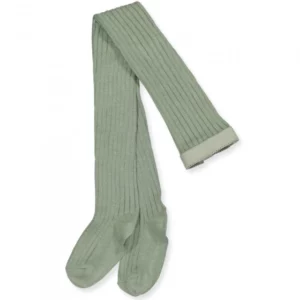 MP Denmark Rippstrumpfhose 'Baumwolle/Lily Pad'