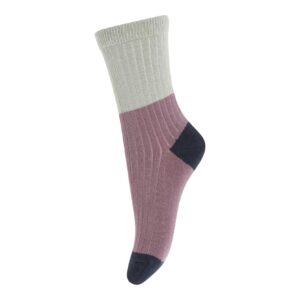 MP Denmark Socken 'block colour - grape shake'