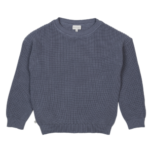 Strickpullover aus BioBaumwolle 'Indigo'