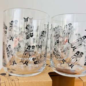 helen b Glas 'naked couple' (einzeln oder 4er Set)