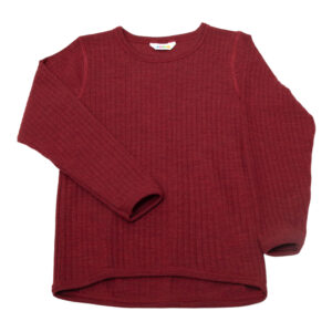 Joha Longsleeve Merinowolle 'bordeaux'