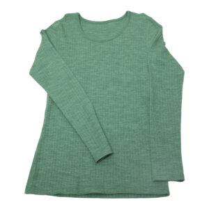 JOHA Merinowolle Longsleeve für Erwachsene 'grün'