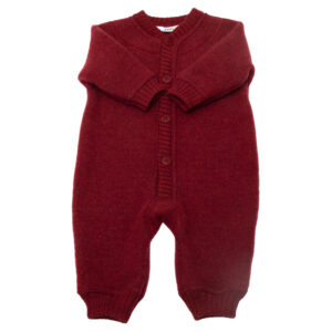 Joha Wollfleece Overall 'bordeaux'