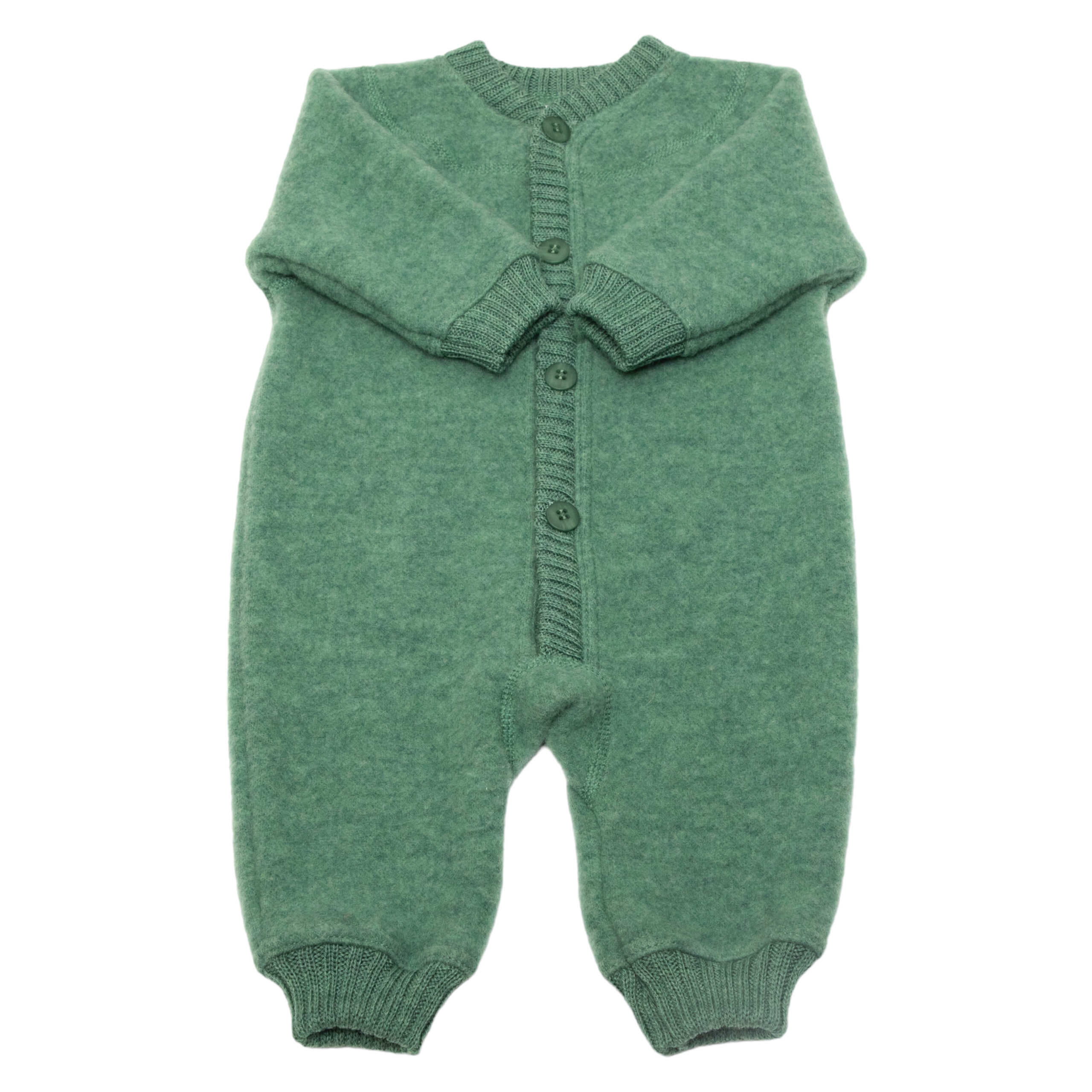 Joha Wollfleece Overall 'grün'