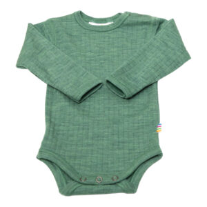 Langarm Body Joha Merinowolle 'grün'