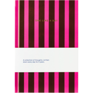 A-Journal 5Jahres Tagebuch 'Streifen'