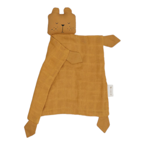 Schnuffeltuch 'Ocker BÄR' Fabelab