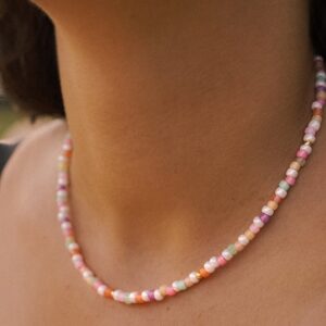 SanSan LULA fruit cocktail - kurze Kette aus Glasperlen