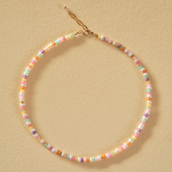 SanSan LULA fruit cocktail - kurze Kette aus Glasperlen – Bild 5