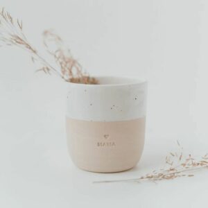 Eulenschnitt Becher 'Mama'