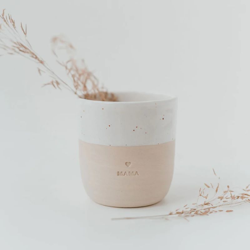 Eulenschnitt Becher 'Mama'