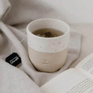 Eulenschnitt Becher 'Oma'