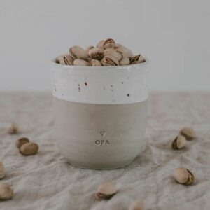 Eulenschnitt Becher 'Opa'