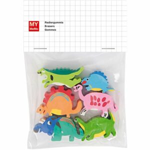 Rico Design Radiergummis 'Dinosaurier' (6 Stück)