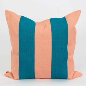 A World of Craft Kissenbezug 'Fifi' (rosa/türkis) 50x50