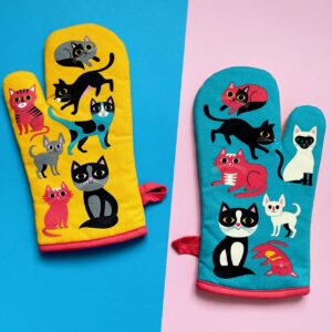 Ofenhandschuh 'FOR CAT LOVERS' OMM Design