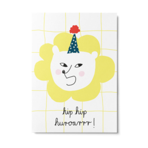 Unter Pinien Postkarte 'Partylöwe'