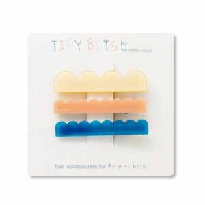 The Cotton Cloud Haarspangen 'Waves Retro' (3er-Set)