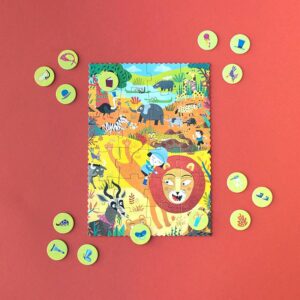 Londji Pocket Puzzle 'My Little Jungle'