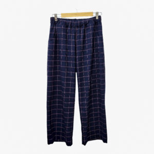 CORDULA Culotte Ladies FLANELL GRID BLAU