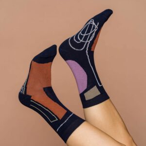 nice socks 'Kritzel / night' nicenicenice