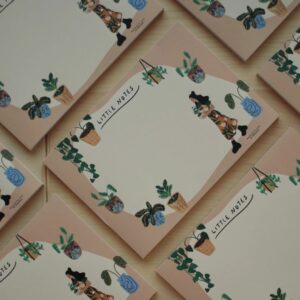 Y.Illustrations A6 Notizblock 'Plants Edition'