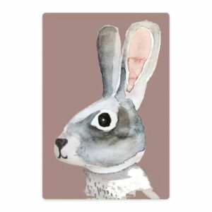 Kleines Schneidebrett 'Hase' NUUKK