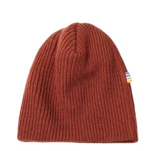 Joha Beanie Merinowolle 'rot'