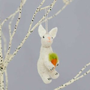 A World of Craft Osteranhänger 'Bunny with Carrot'