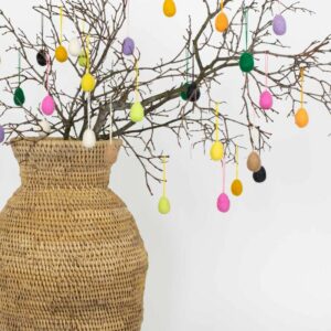 A World of Craft Anhänger 'Felt Eggs Spring' (10 Stück)