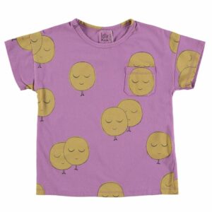 T-Shirt 'Moons' Lötiekids (Fuchsia)