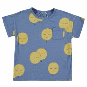 T-Shirt 'Moons' Lötiekids (Blue)