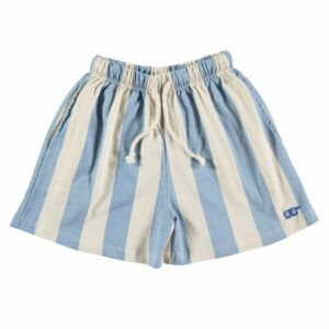Bermuda Shorts 'Stripes + Sunglasses' Lötiekids (Hellblau/Weiß)