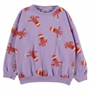 Sweatshirt 'Octopuses' Lötiekids (Mauve)