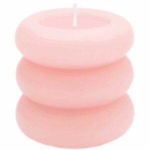 Rico Design Stumpenkerze 'Ring' (Verschiedene Farben)