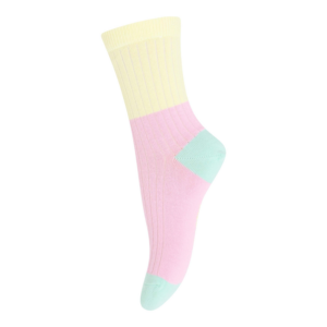 MP Denmark Socken 'block colour - pink nectar'