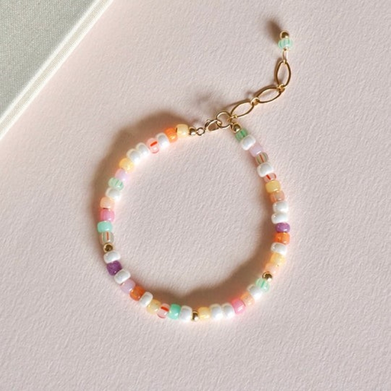 SanSan Armband aus Glasperlen 'LULA fruit cocktail'