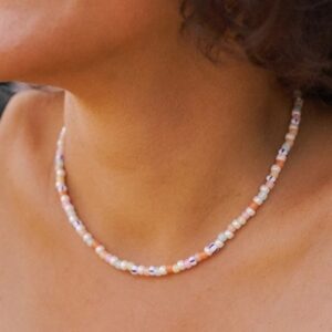 SanSan LULA summer sailor - kurze Kette aus Glasperlen