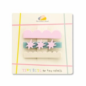 The Cotton Cloud Haarspangen 'Stars' (3er-Set)