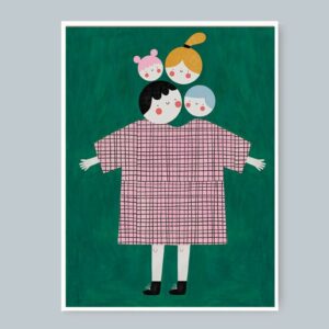 Daria Solak Artprint A4 'Family'