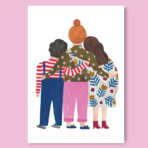 Daria Solak Artprint A4 'Friends'