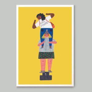 Daria Solak Artprint A4 'Girl Power'