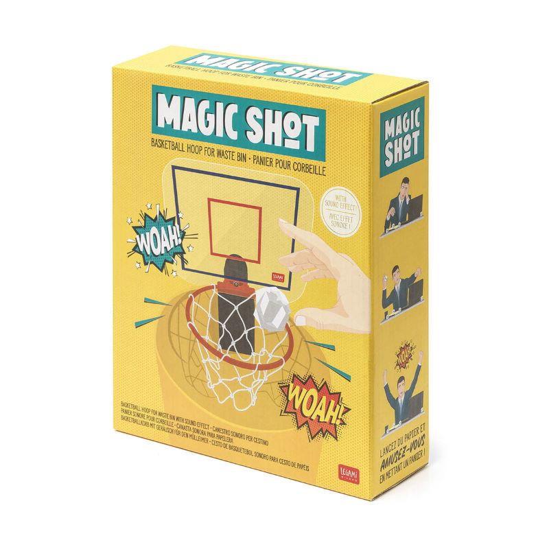 Legami Basketballkorb mit Sound für Abfallbehälter 'Magic Shot' – Bild 3