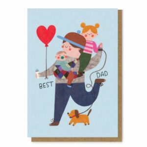 Daria Solak Klappkarte 'Best Dad'