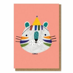 Daria Solak Klappkarte 'Party Tiger'