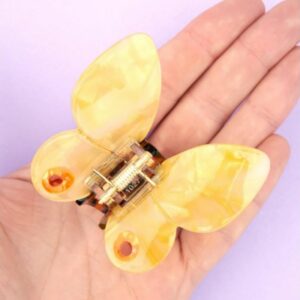 Coucou Suzette Haarklammer 'Yellow Butterfly'