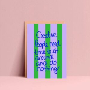 Ute Arnold Studio Postkarte 'Creative People'