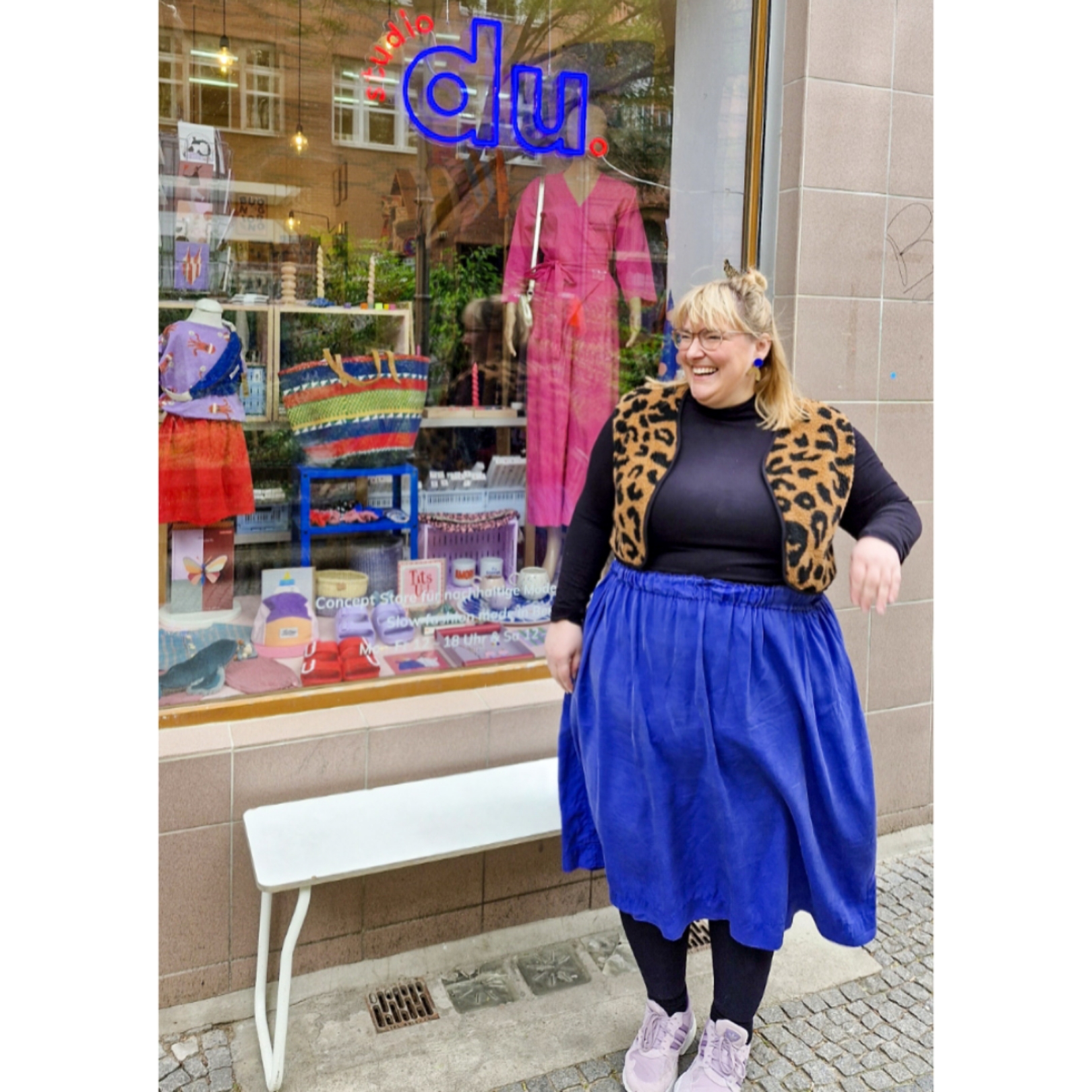 Teddyweste "dunkelgrün" studio du. – Bild 5