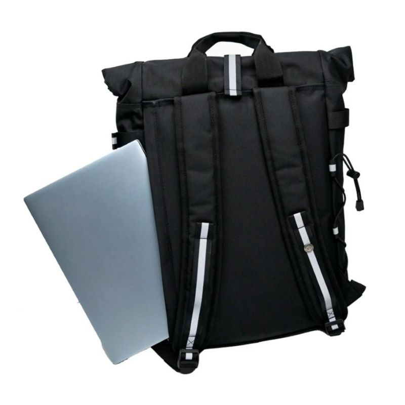 BILLYBELT Rolltop Rucksack 'schwarz' – Bild 2