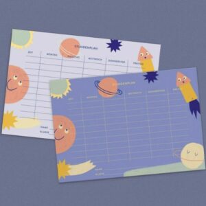 Anna Beddig Stundenplan 'Weltall'